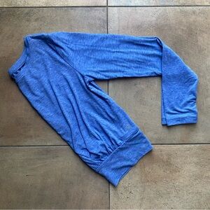 Gap | GapFit Women’s Breathe Long Sleeve Crop Top Blue | Size Small